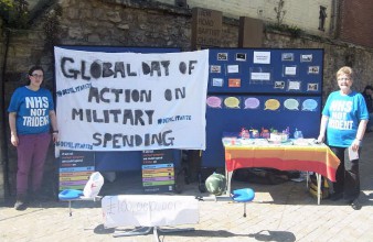 A GDAMS campaign stall